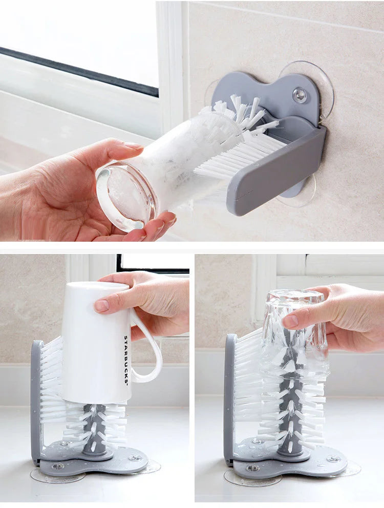 Cup Washing Magic Hair Brush