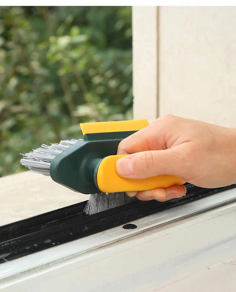 Window Cleaning Tool Bathton Tile Flooring Corner Brush Multifunctional Gap Brush Useful Things for Home For Washing Windows