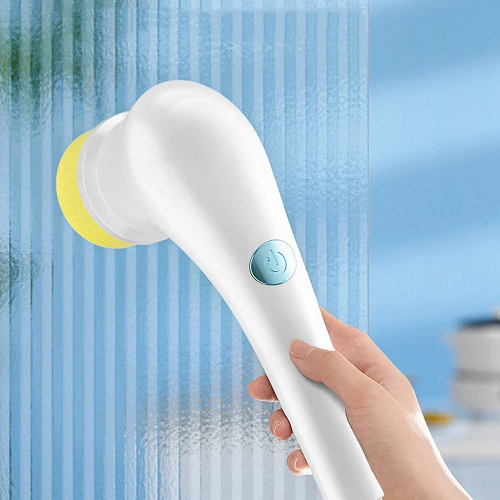 Multi-purpose Electric Brush Cleaning Brush Clean Glass Windows Useful Things for Home Kitchen Supplies Household Bathroom Tools