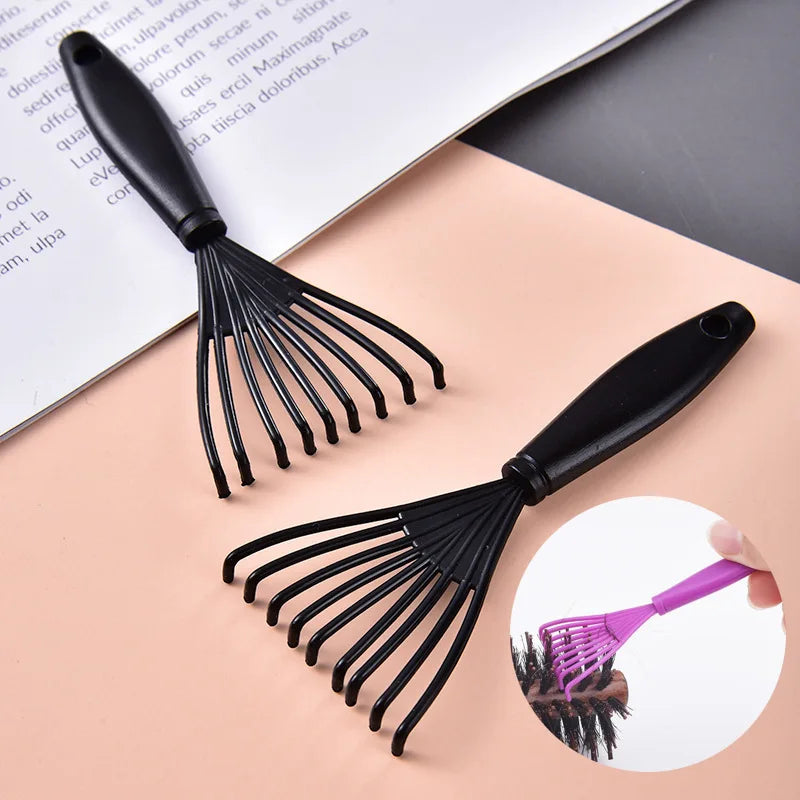 Plastic Mini Comb Cleaner Embedded Hair Brush Hair Remover Household Handle Cleaning Brushes Cleaners Beauty Tools Accessories
