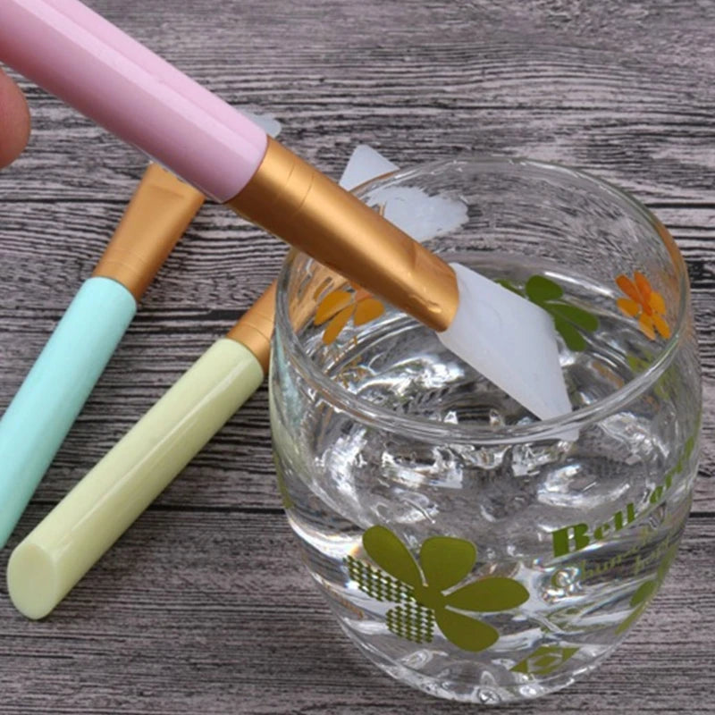 Silicone Face Mask Brush Soft Silicone for FACIAL Mud Applicator Hairless Body Lotion Butter Mixing DIY Makeup Beauty To 28ED