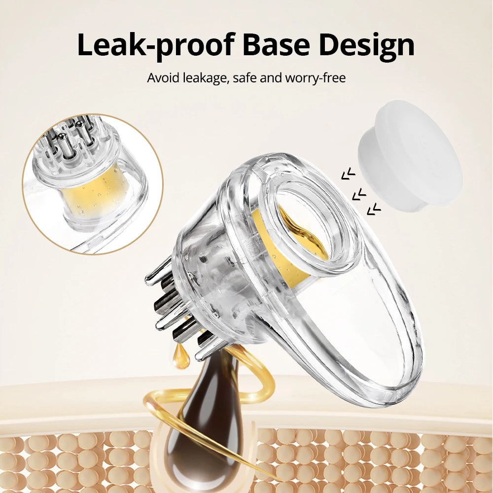 Oil Guiding Massager Brush