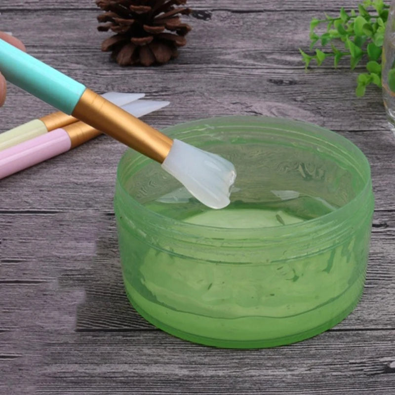 Silicone Face Mask Brush Soft Silicone for FACIAL Mud Applicator Hairless Body Lotion Butter Mixing DIY Makeup Beauty To 28ED