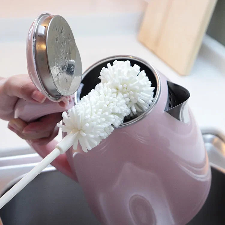 Kitchen Cleaning Long Handle Sponge Brush