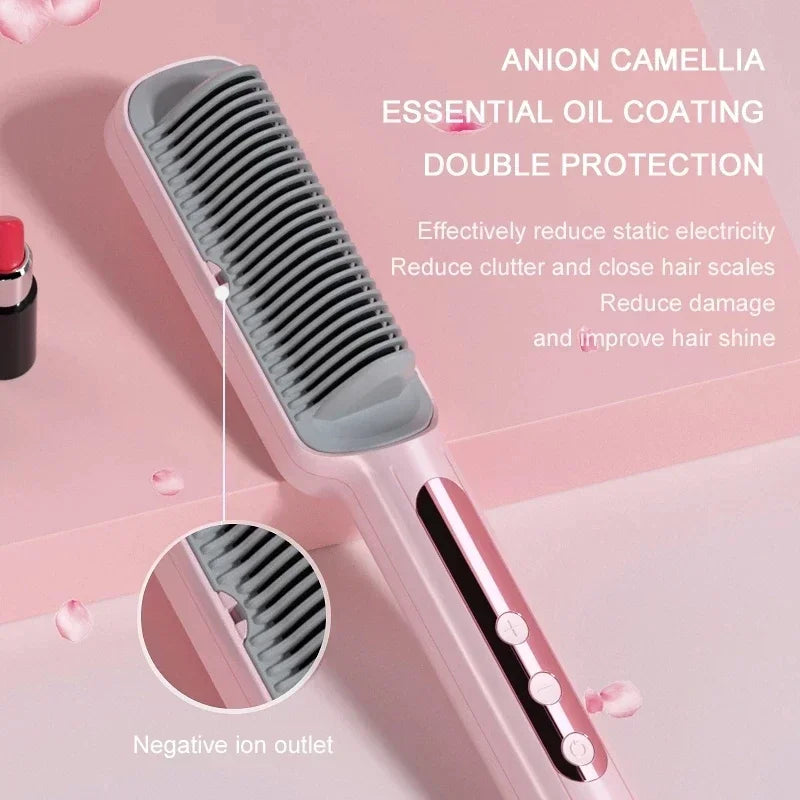 Profissional Hot Combs Anti-scalding Hair Straightener