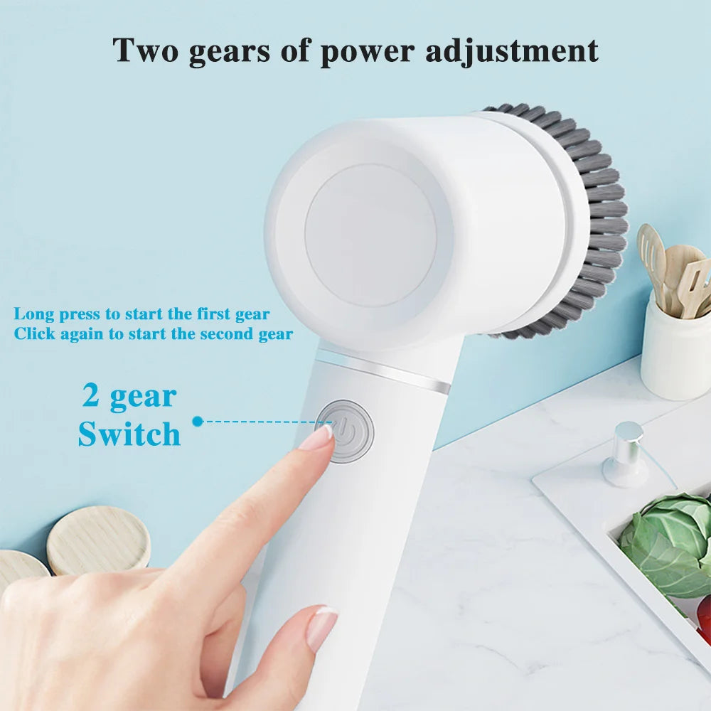 Electric Household Cleaning Brush