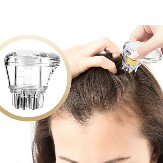 Oil Guiding Massager Brush