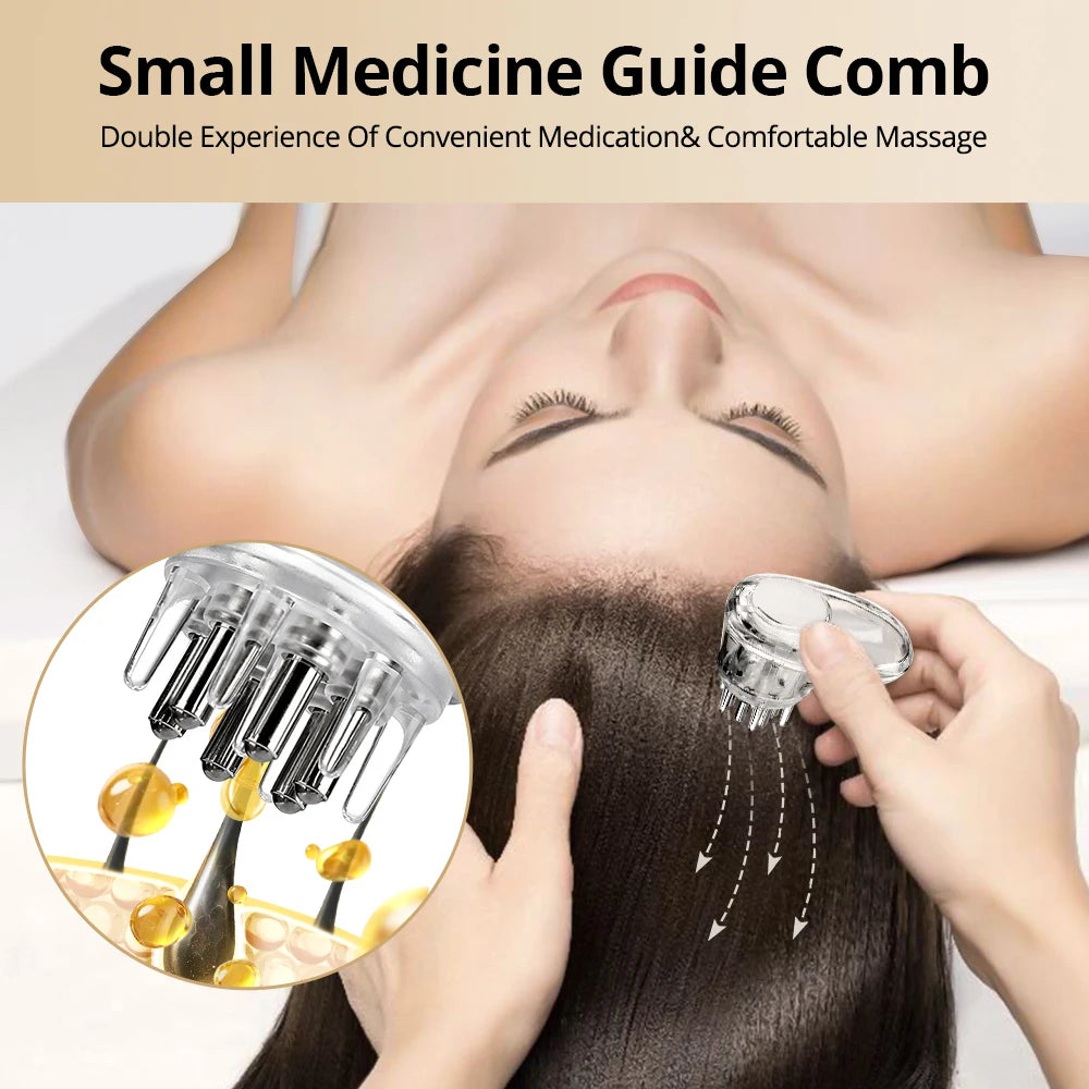 Oil Guiding Massager Brush
