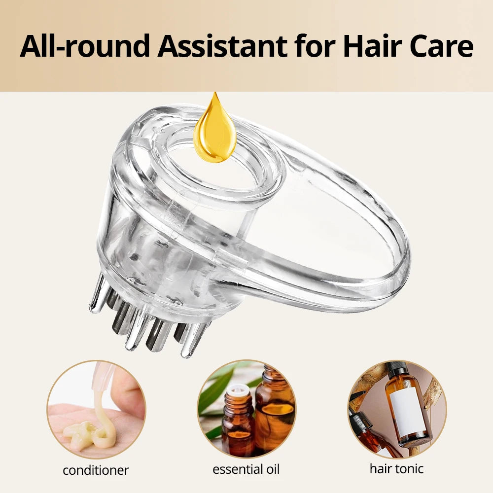 Oil Guiding Massager Brush