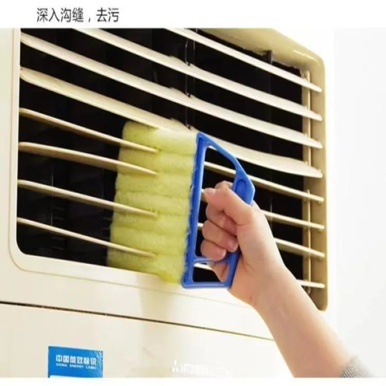Mini Handheld Blinds Cleaning Brush, Dust Remover for Air Conditioning, Home Gadgets, Car Vents, Fan, Handheld