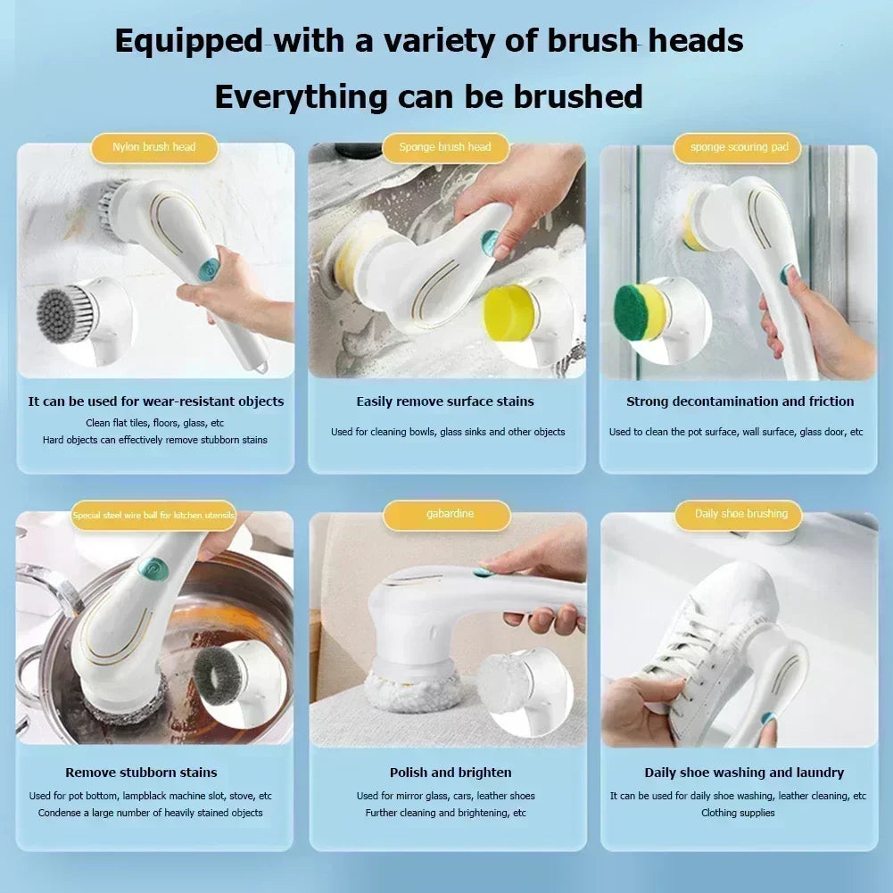 USB Charging Household Cleaning 5 in 1