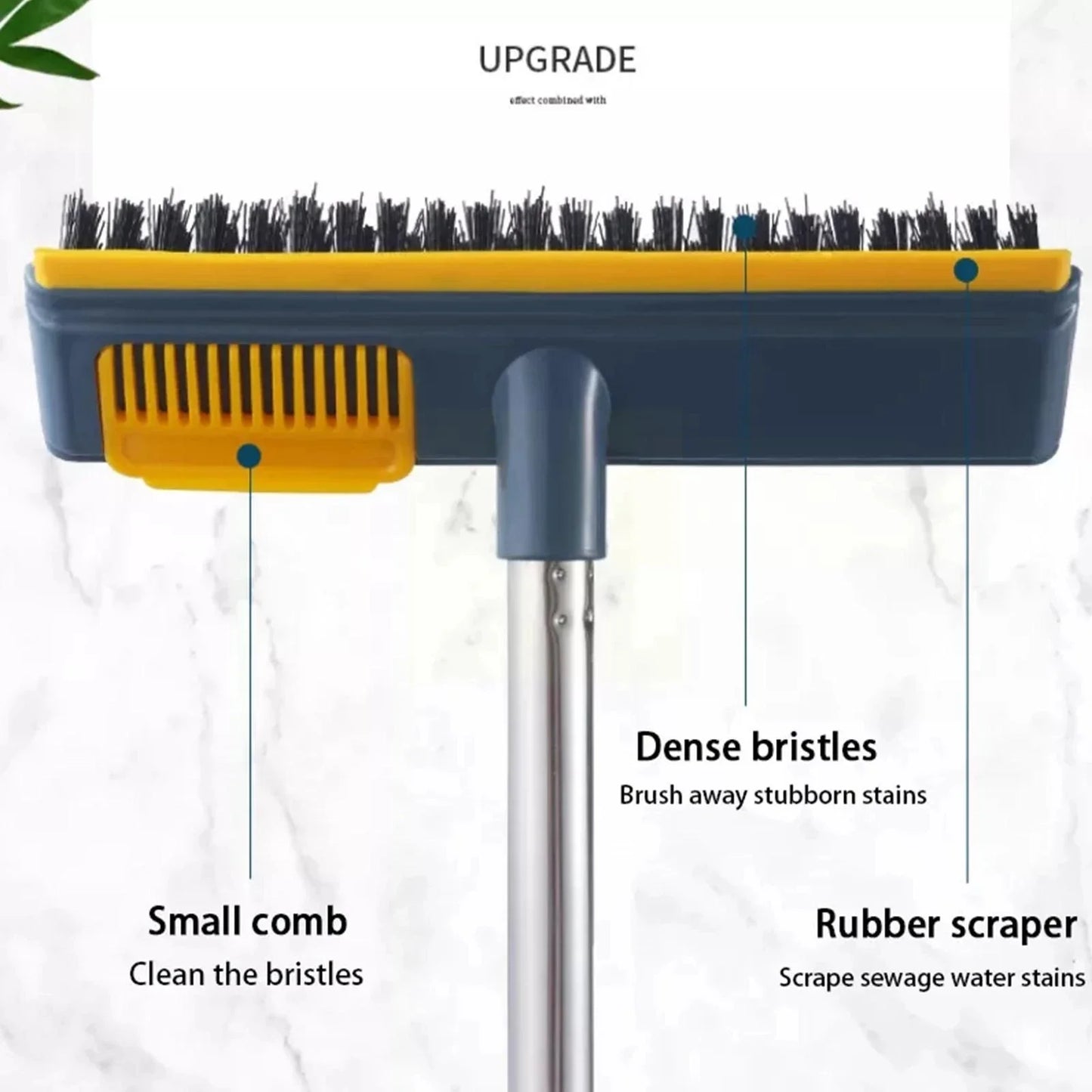 Floor Scrub Brush 2 In 1
