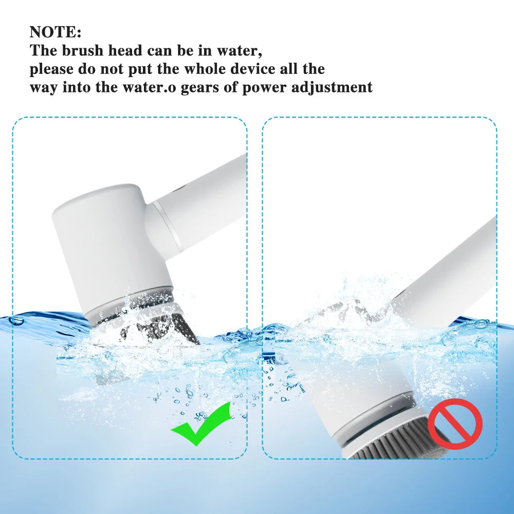 Electric Household Cleaning Brush