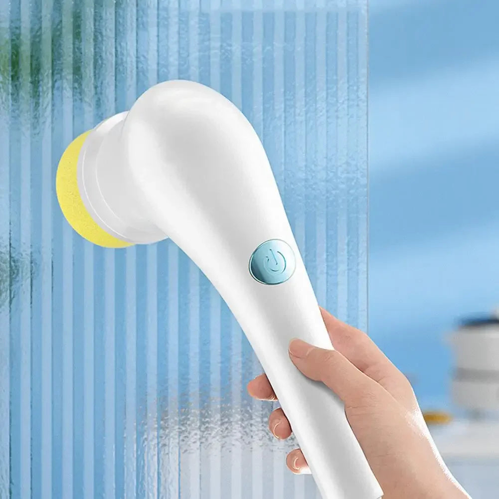 Multi-purpose Electric Brush Cleaning Brush Clean Glass Windows Useful Things for Home Kitchen Supplies Household Bathroom Tools
