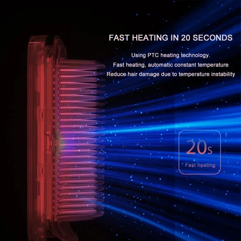 Profissional Hot Combs Anti-scalding Hair Straightener