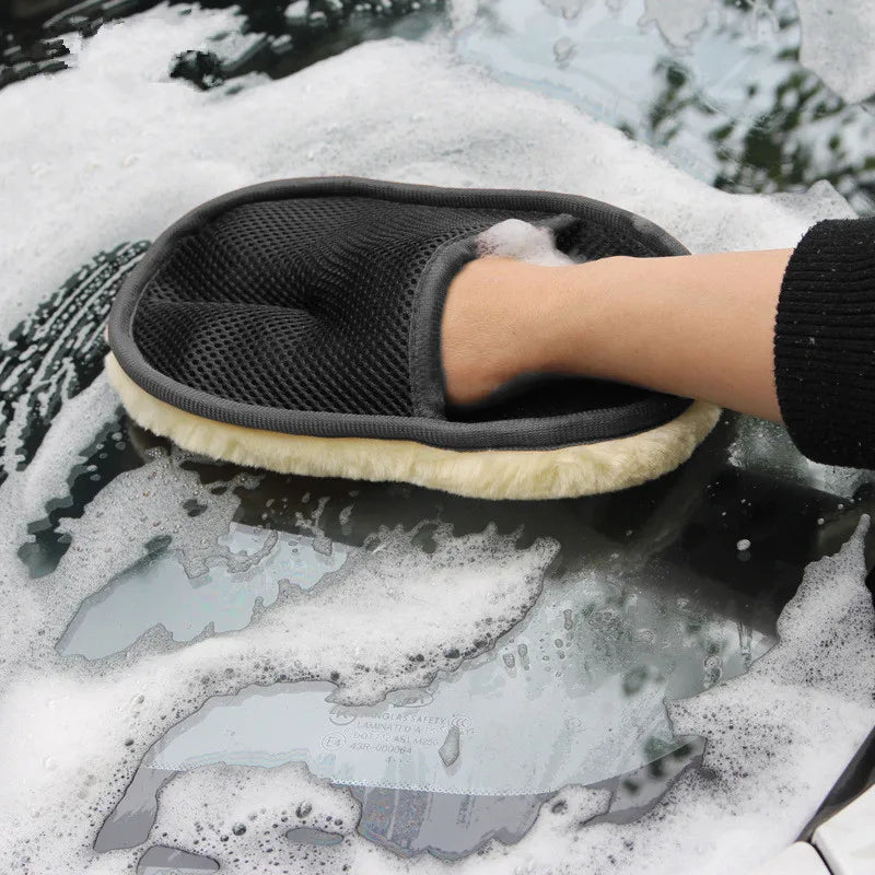 Car Styling Wool Gloves