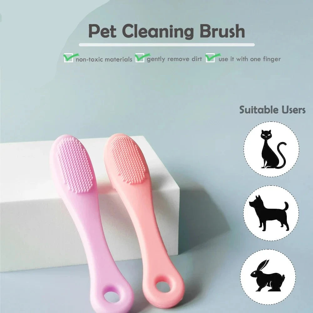 Dog Cat Cleaning  Toothbrush