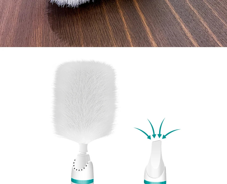 Electric Spin Duster Portable Adjustable Dust Cleaner