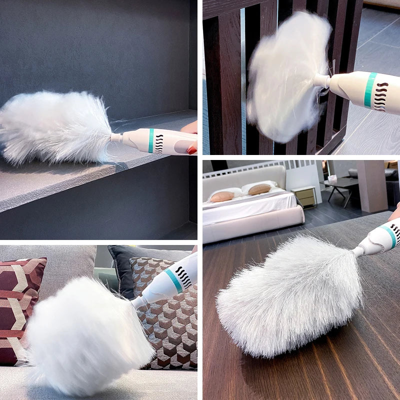 Electric Spin Duster Portable Adjustable Dust Cleaner